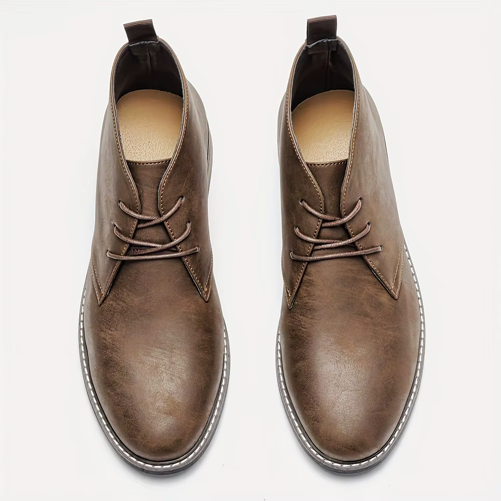 Chaussures en cuir pour hommes Marque 2026