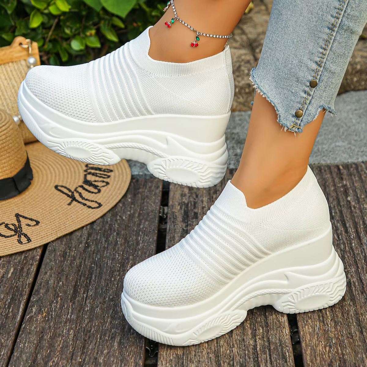 Femmes baskets plate-forme confortable chaussures De créateur décontractées