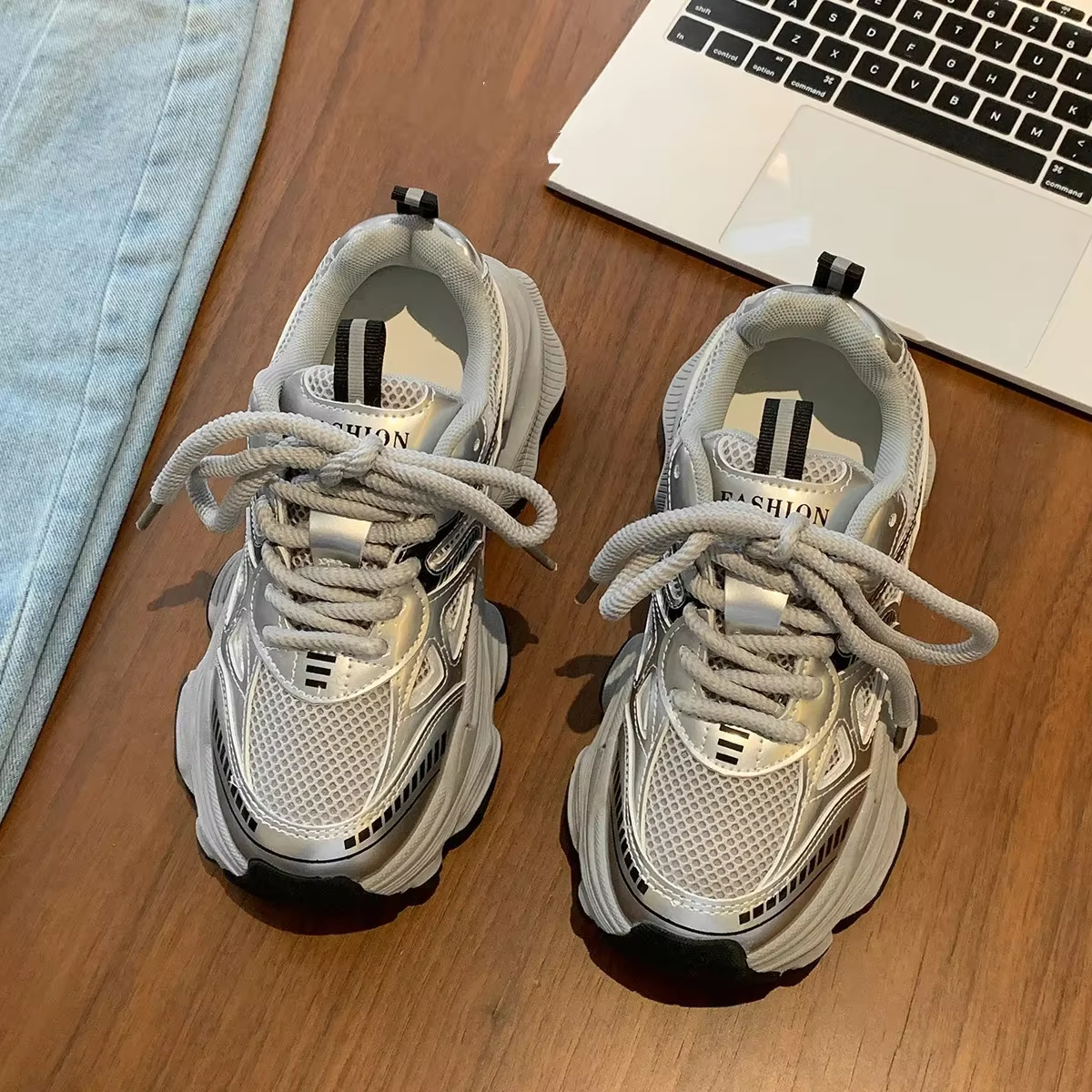 Baskets plateforme 2026 pour femme – Chaussures de sport décontractées antidérapantes à semelle épaisse – Confortables et polyvalentes – Zapatos Mujer