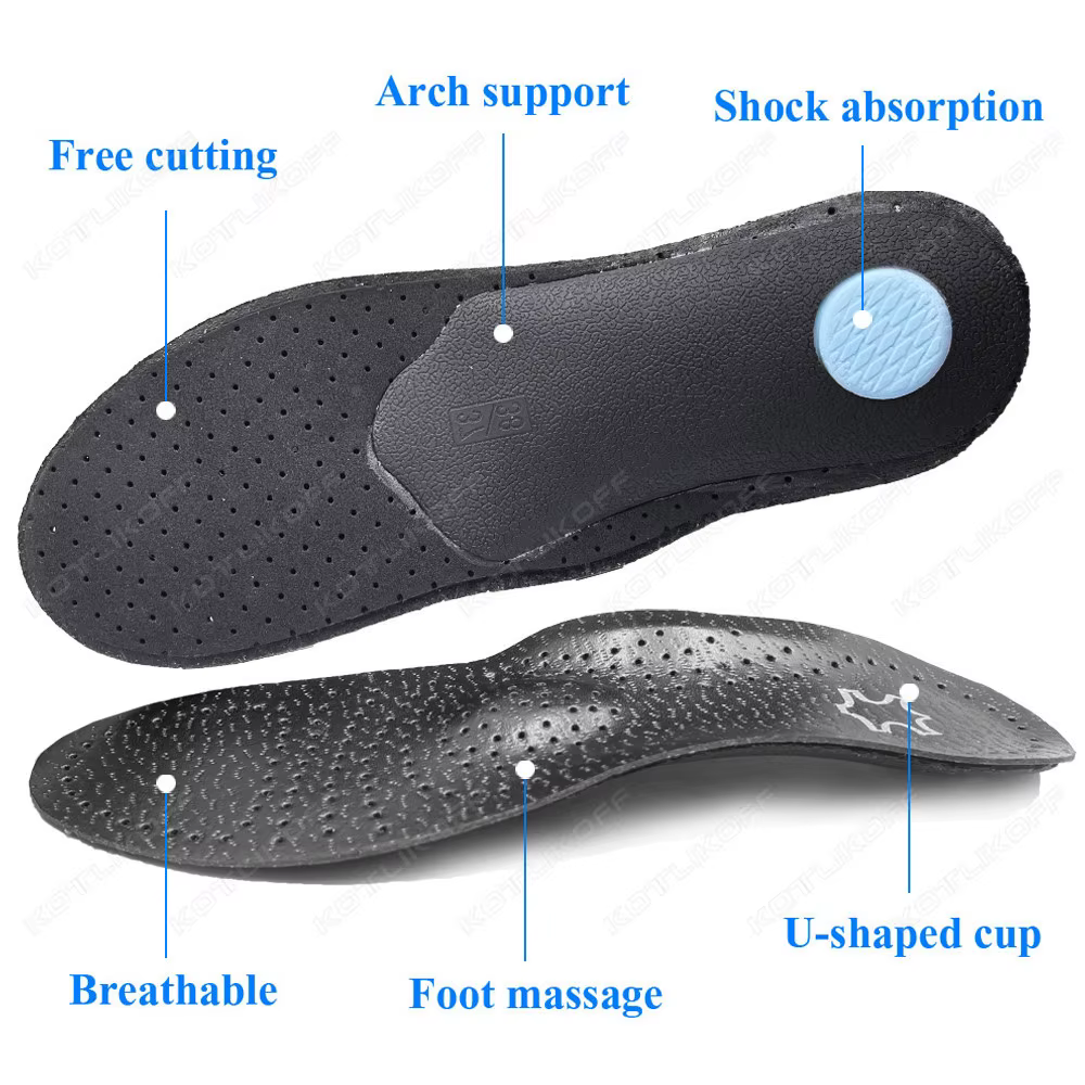 Semelles intérieures en cuir pour chaussures
