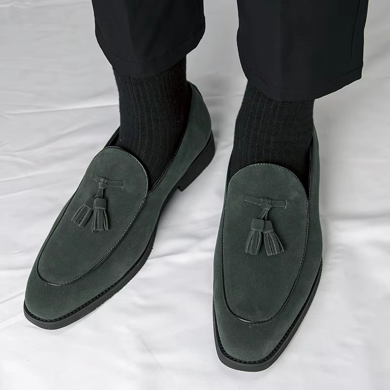 Mocassins de loisirs sans lacet chaussures de marche pour hommes