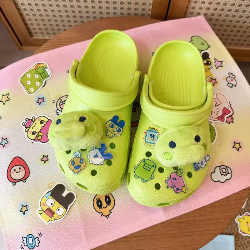 Chaussures à enfiler mignonnes de style dessin animé Tomo-Goko avec trous