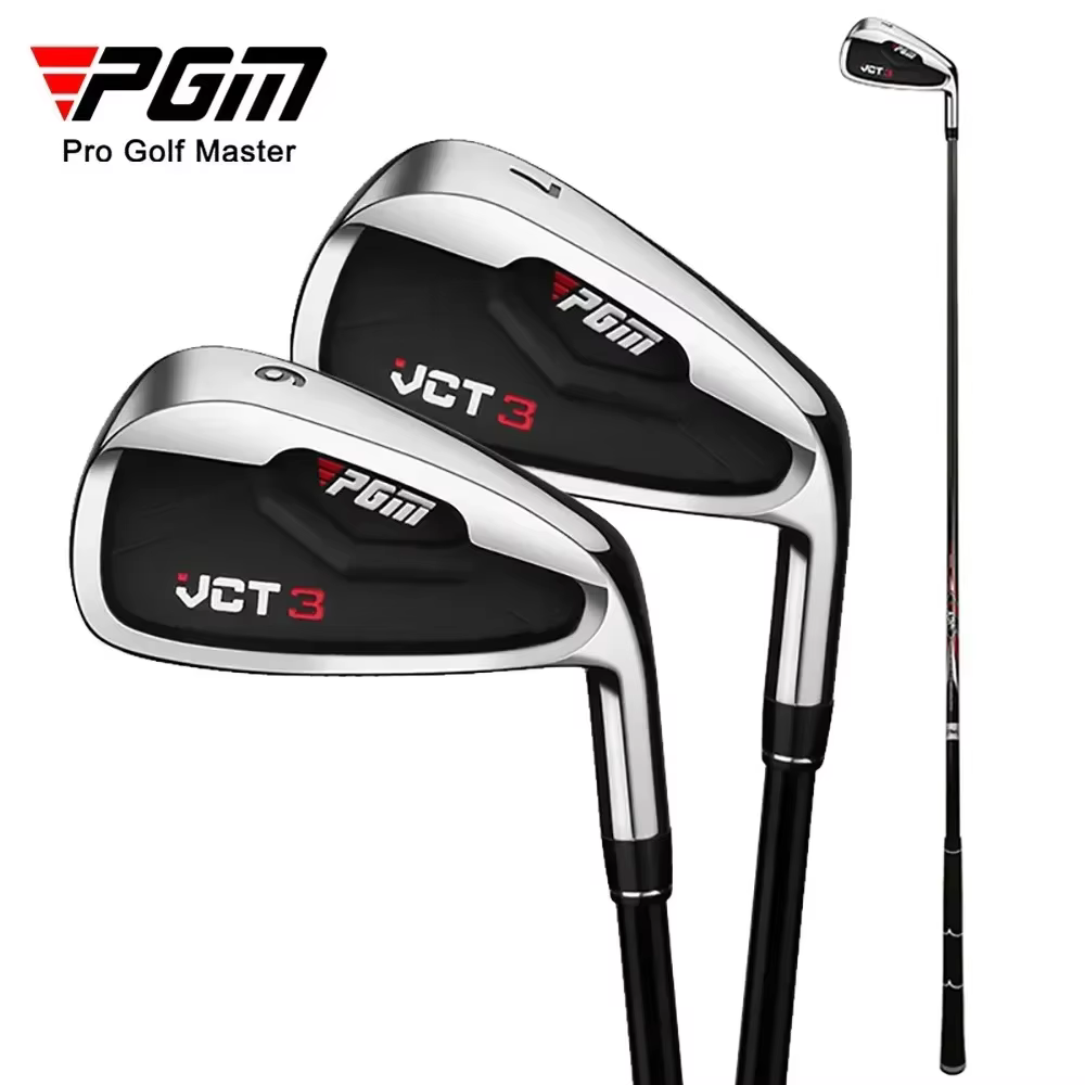 Clubs de golf PGM 7 Irons pour hommes débutants, clubs d'entraînement, surface améliorée et haute élasticité, club d'exercice TIG031