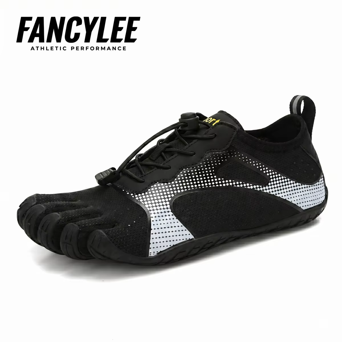 Maison FANCYLEE Chaussures Barefoot à Cinq Doigts Homme Professionnel Baskets Minimalistes Zero-Drop pour Musculation