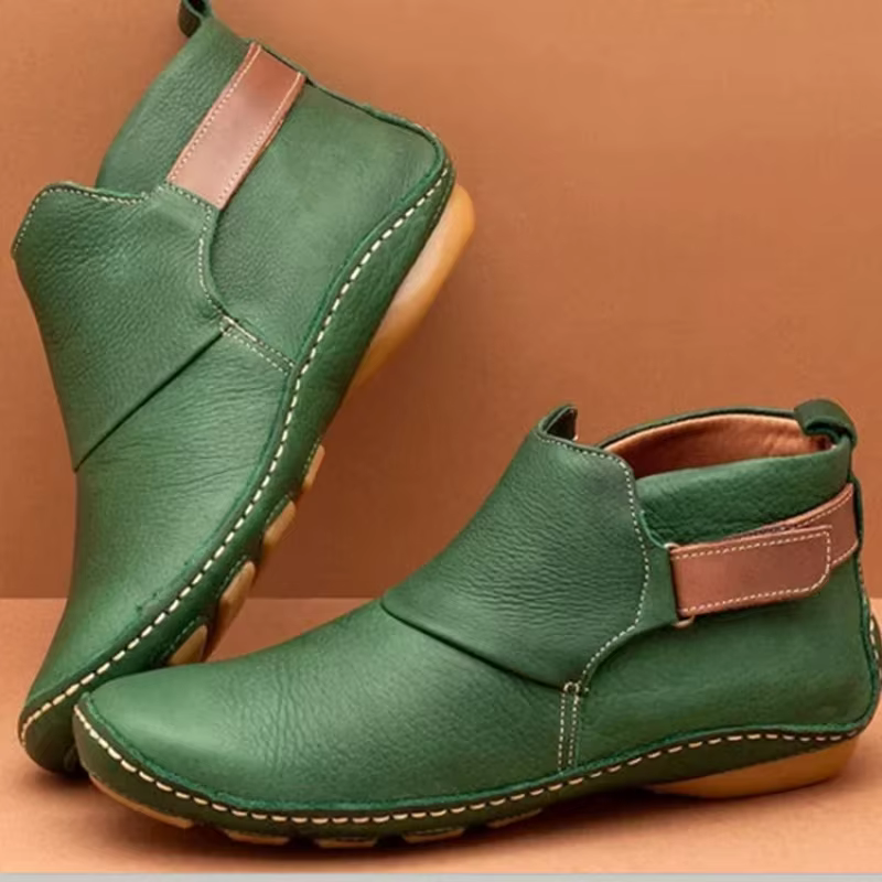 Bottes de neige courtes vintage pour femmes