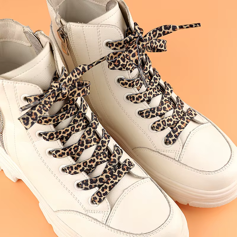 Dragon tigre léopard serpent 4 couleurs mode lacets colorés créatif unisexe plat toile baskets chaussures