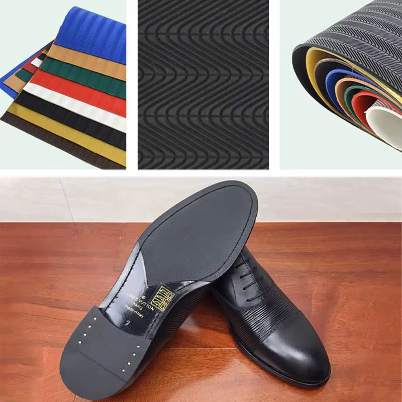 37-56cm semelles de chaussures en caoutchouc antidérapantes