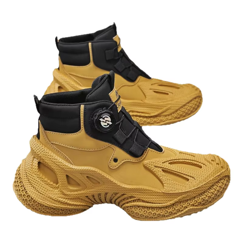 Chaussures de sport décontractées montantes pour hommes
