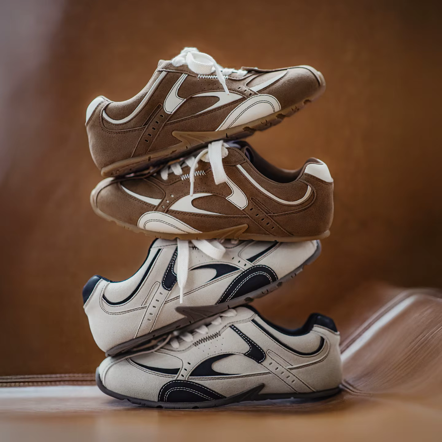 Maden – chaussures de course vintage pour hommes