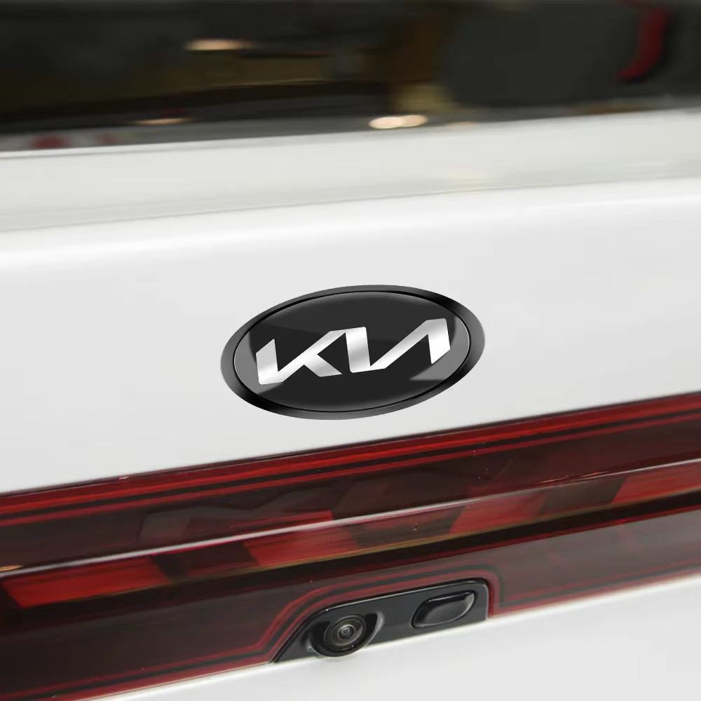 Emblème KIA KN, autocollant pour capot avant et coffre arrière, accessoires pour KIA Sportage Ceed Sorento Cerato Optima Picanto Rio Soul