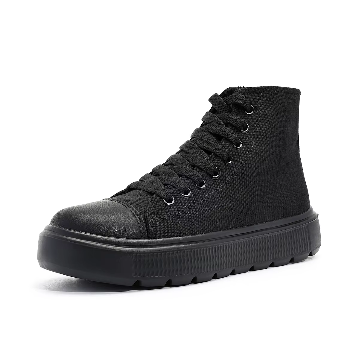 Femmes toile chaussures haut femme