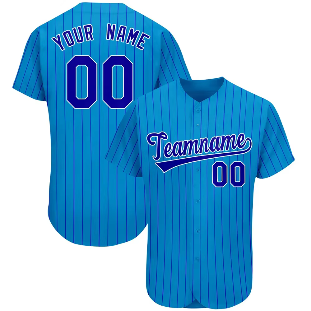 Maillot de Baseball personnalisé personnalisé personnalisé votre nom numéro 3D imprimé rayure Hip Hop Streetwear hommes femmes chemise de Baseball KS-14
