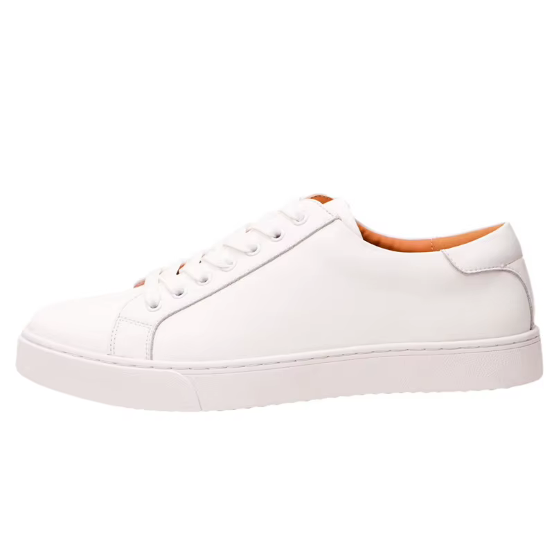 Baskets en cuir véritable pour hommes