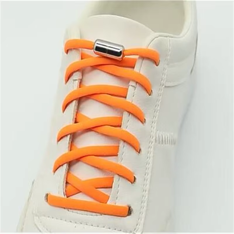 Lacets élastiques baskets Options colorées sans cravate lacet pour sport