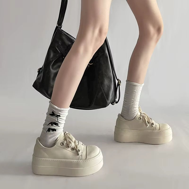 Nouvelles baskets à plateforme haute pour femme