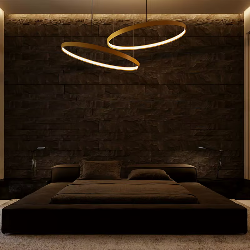 Lit de luxe japonais minimaliste King tables de chevet lit français salon Double Muebles Para dortoir chambre meubles accessoires