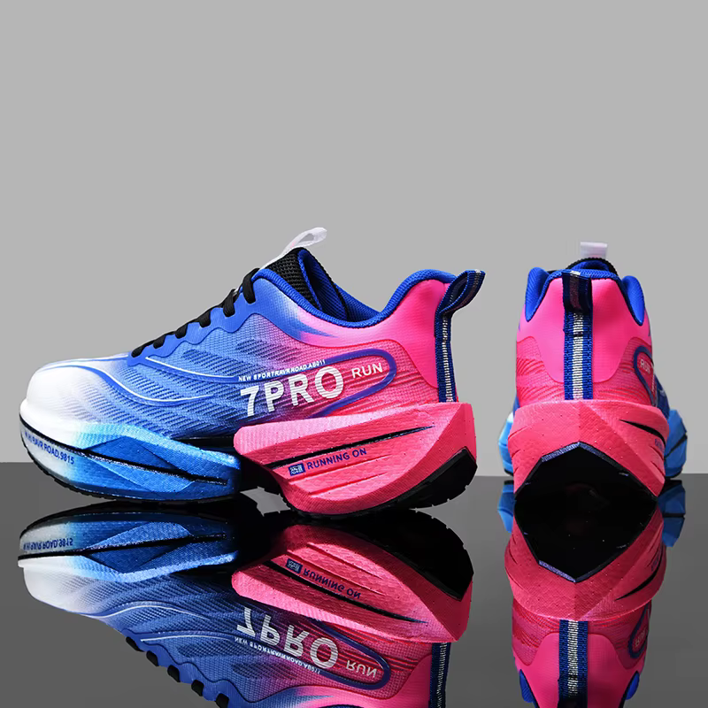 Chaussures de course Marathon avec plaque en carbone