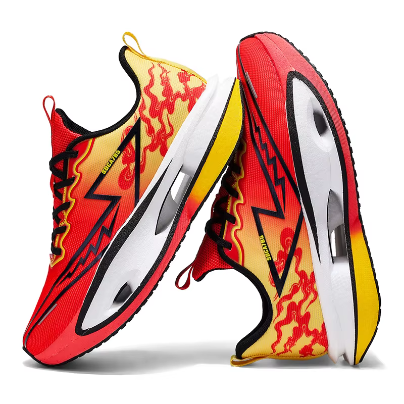 Chaussures de course Marathon Spécialité Homme Sport Plaque Carbone Respirantes Ultralégères Femme Confortables Athlétiques Amorti Stabilité Baskets