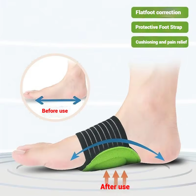 Semelles orthopédiques professionnelles pour la fasciite plantaire