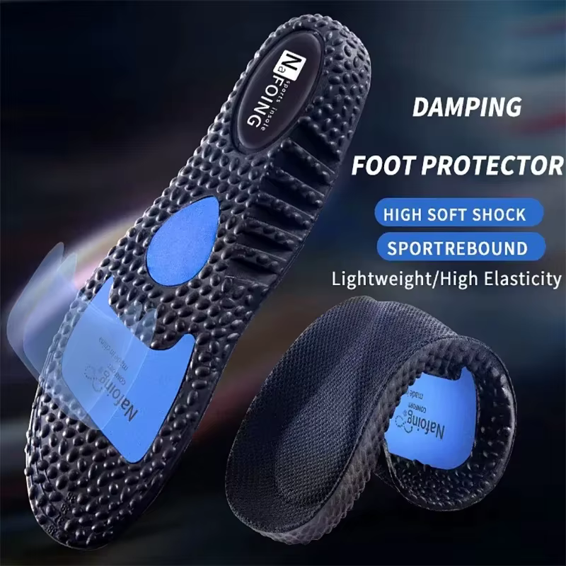 Semelles intérieures de sport respirantes et absorbantes pour chaussures