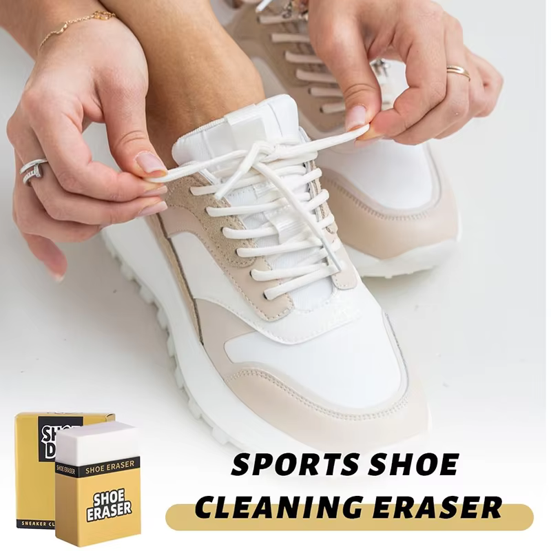 Gomme pour le nettoyage des chaussures