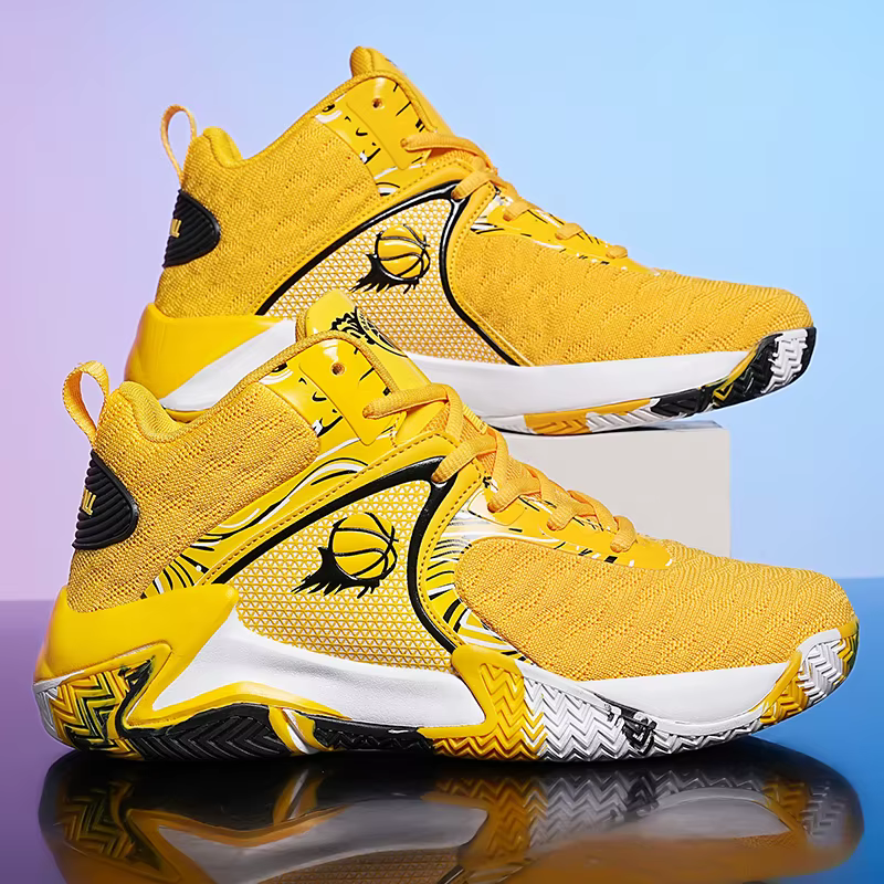 Chaussures de basket-ball coordonnantes pour hommes