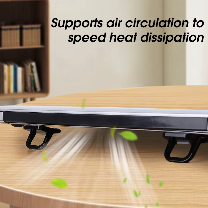 2 supports pour clavier, mini support pour ordinateur portable de bureau, support portable pour ordinateur portable compatible avec MacBook Air Pro, Dell XPS, HP et plus.
