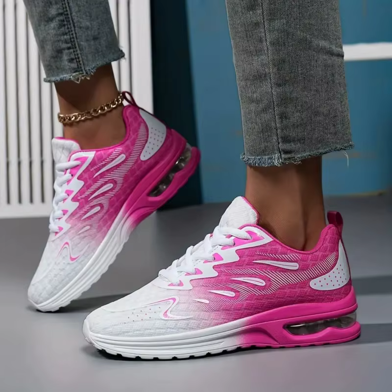 ELUVA femmes baskets 2025 nouveau léger respirant maille antidérapant Durable confortable marche Tennis chaussures