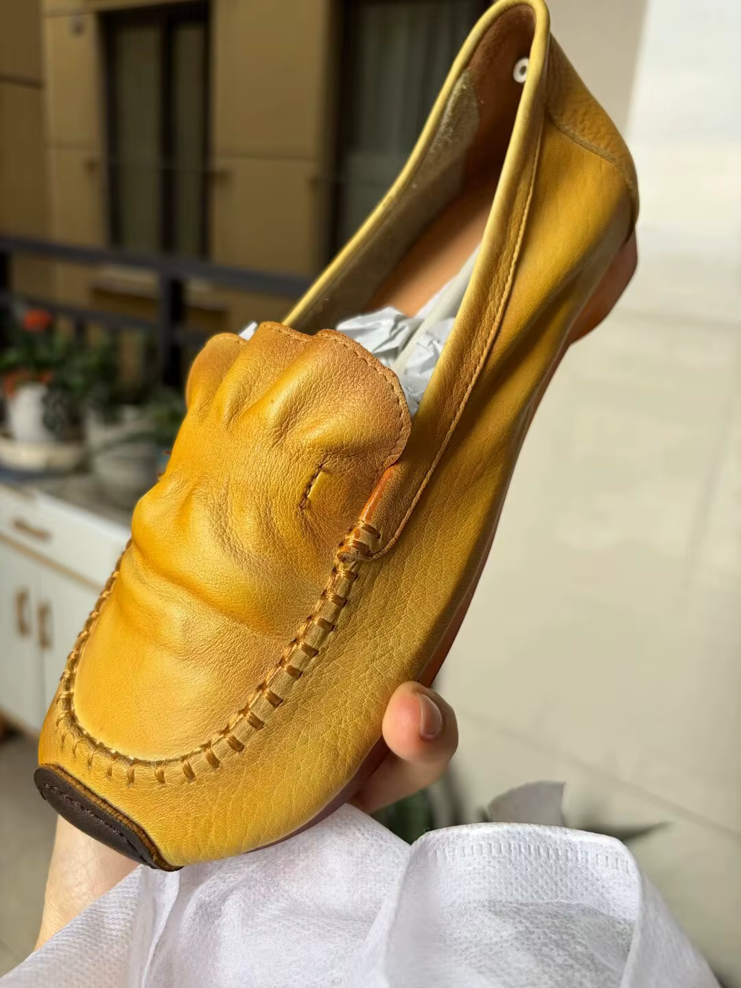 Birkuir rétro mocassins chaussures pour femmes sans lacet talons bas en cuir véritable luxe semelles souples