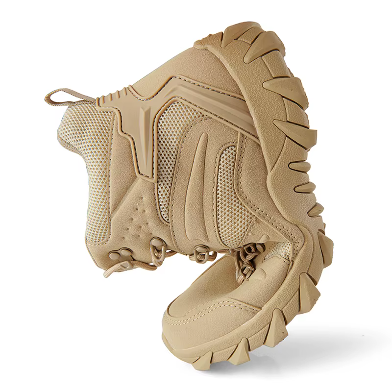 Tactiques améliorées bottes d'entraînement de Combat mâle en plein air Camping Anti-usure réponse rapide chaussures de randonnée pêche chasse baskets hommes