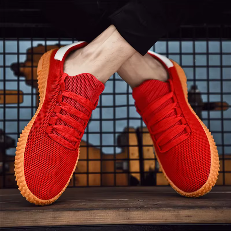 Été hommes baskets mode maille chaussures décontractées de haute qualité semelle souple