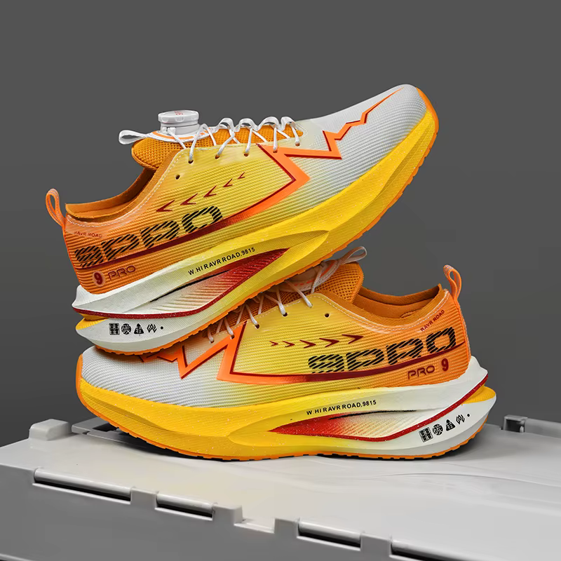 Chaussures de course en carbone avec maille respirante pour étudiants