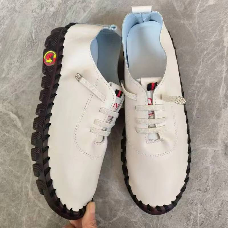Baskets pour femmes 2026 Nouveaux modèles de chaussures de créateur Mocassins à semelle souple Respirants style romain