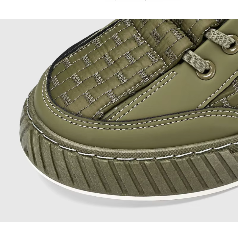 Baskets Montantes à Plateforme pour Homme