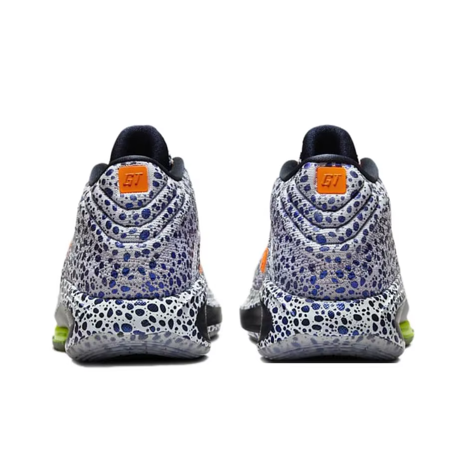 POIZON Nike GT Hustle 3 3EP Chaussures de basket-ball électriques unisexes à tige basse blanc bleu FV3425-900