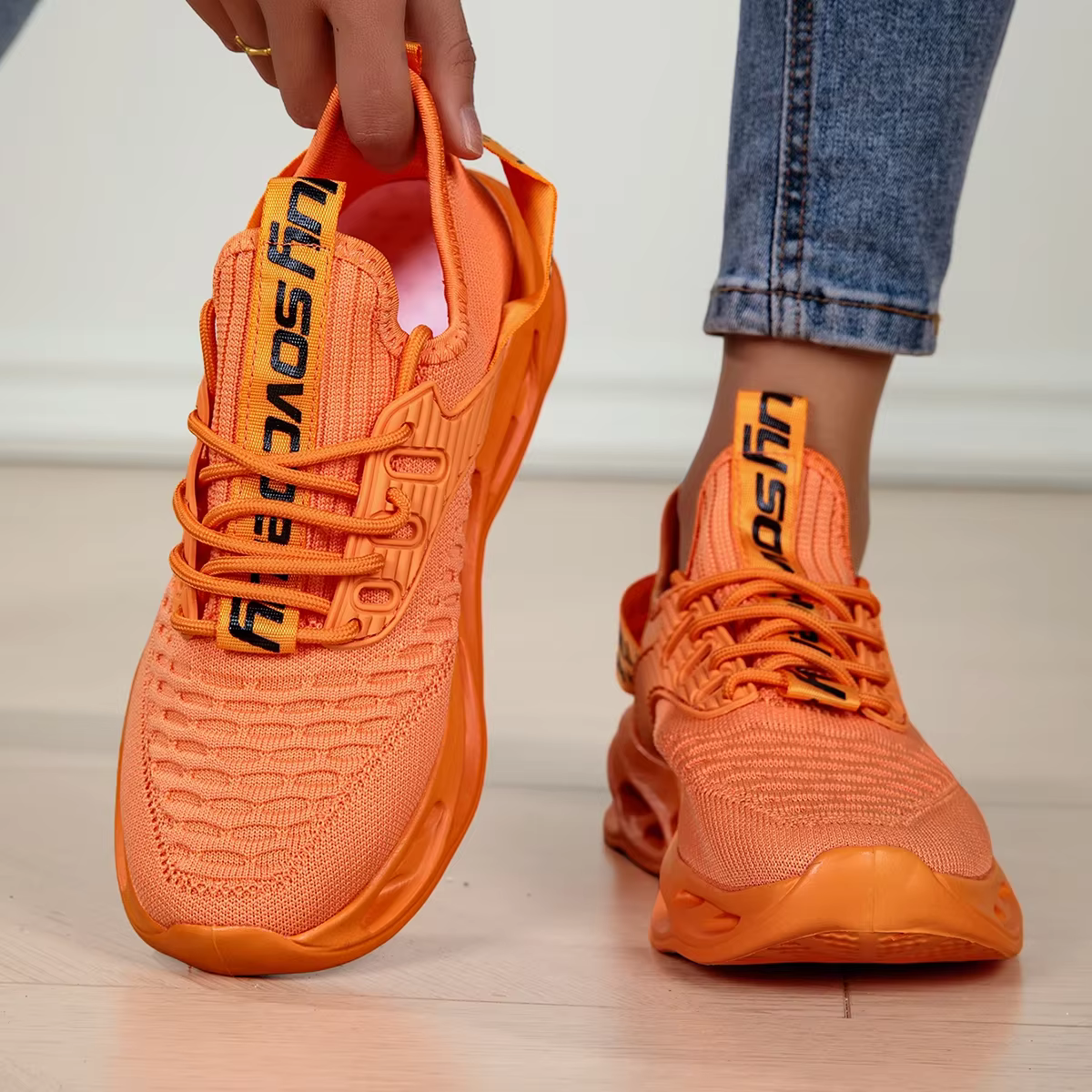 ELUVA baskets pour hommes confortable léger respirant chaussures de sport homme