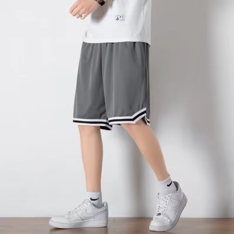 Short de basket-ball pour hommes, entraînement sportif d'été en 2024, pantalons décontractés, amples et respirants, short américain à cinq points