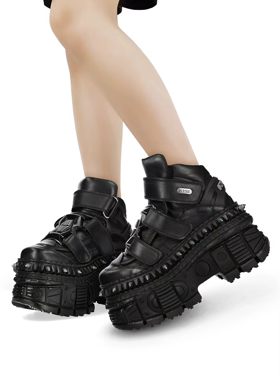 Chaussures à plateforme à talons super hauts