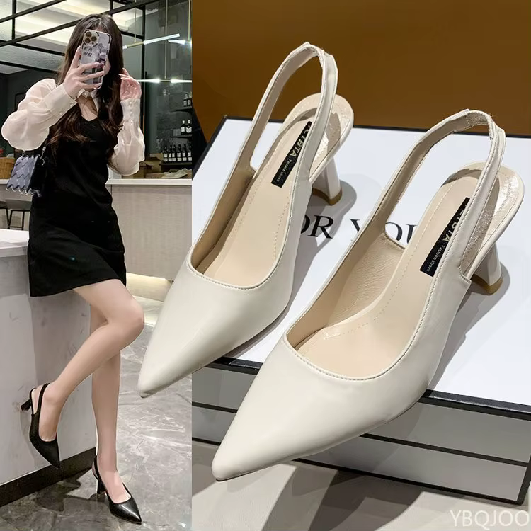 Nouvelles sandales à talons hauts pointus pour femmes