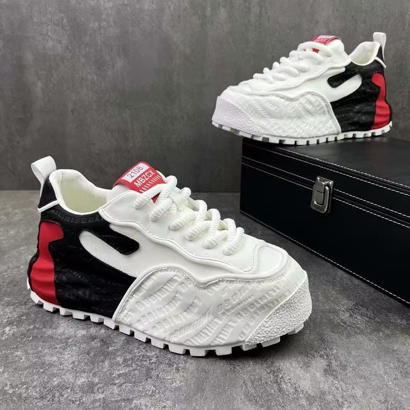 Nouvelles Chaussures de Sport Classiques à Plateforme pour Hommes