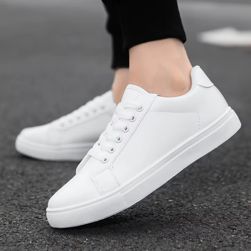 Blanc noir hommes chaussures confortables