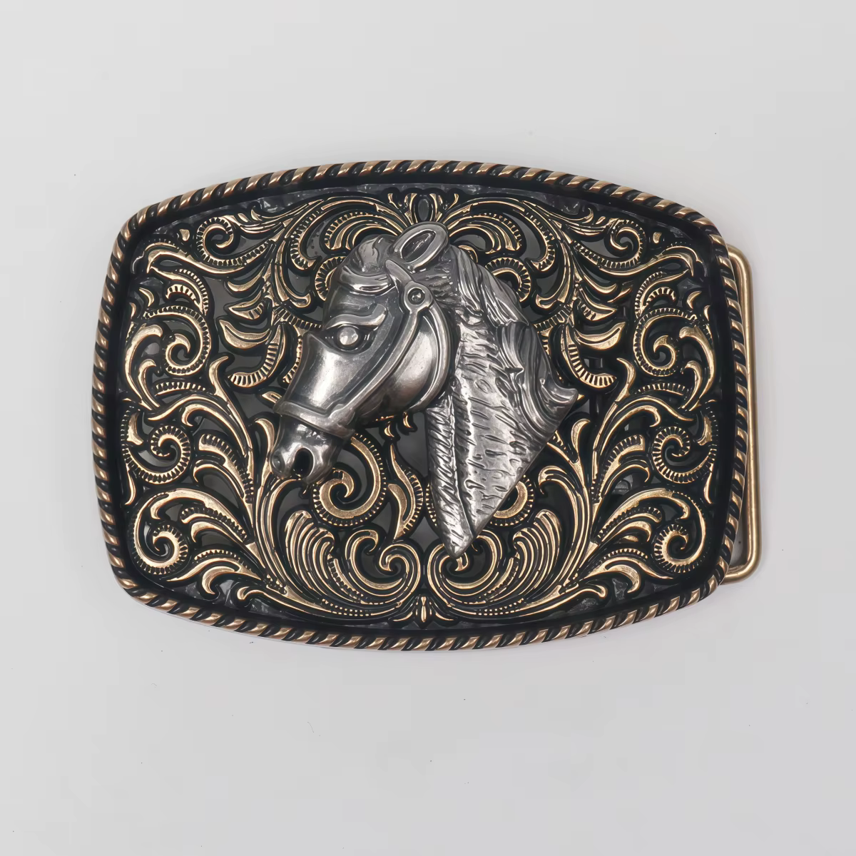 1 Boucle de ceinture de style occidental