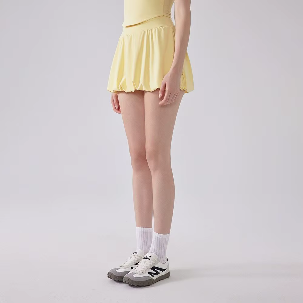 Jupe de sport d'été taille haute pour femme