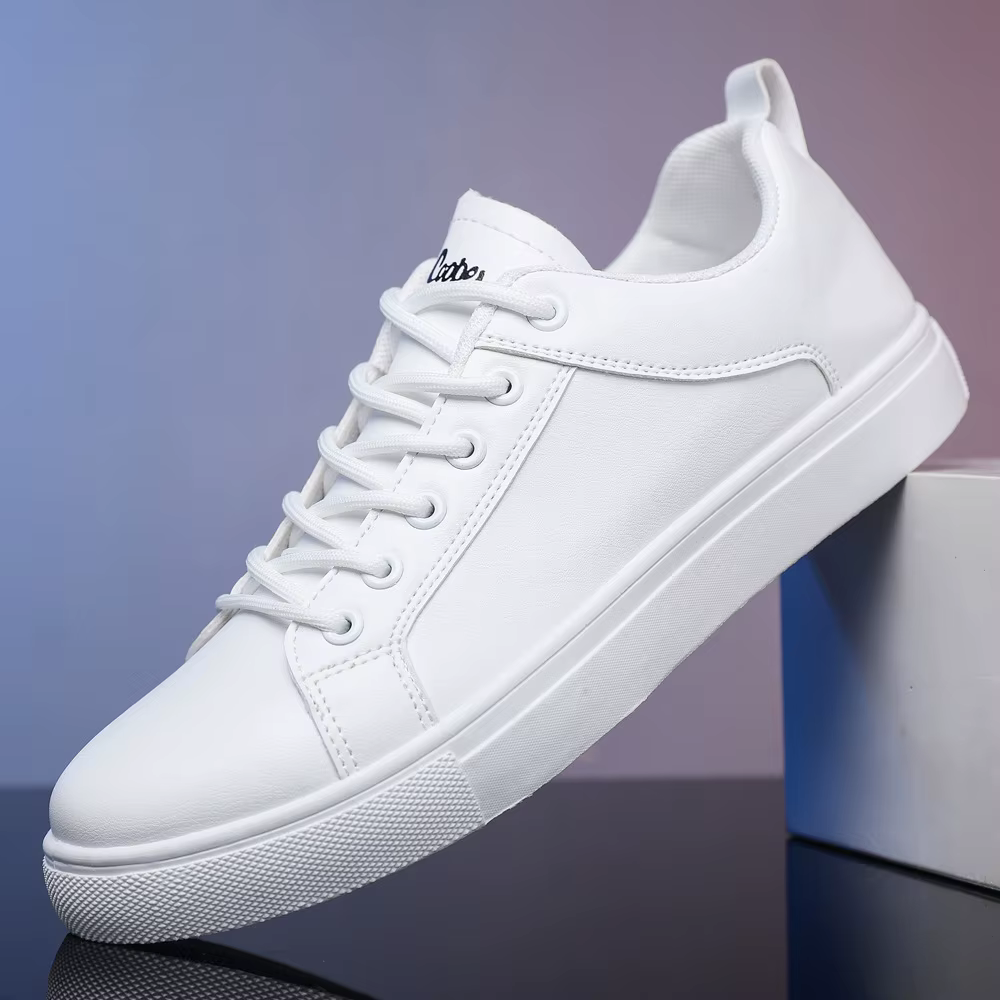 Chaussures de skate blanches pour hommes