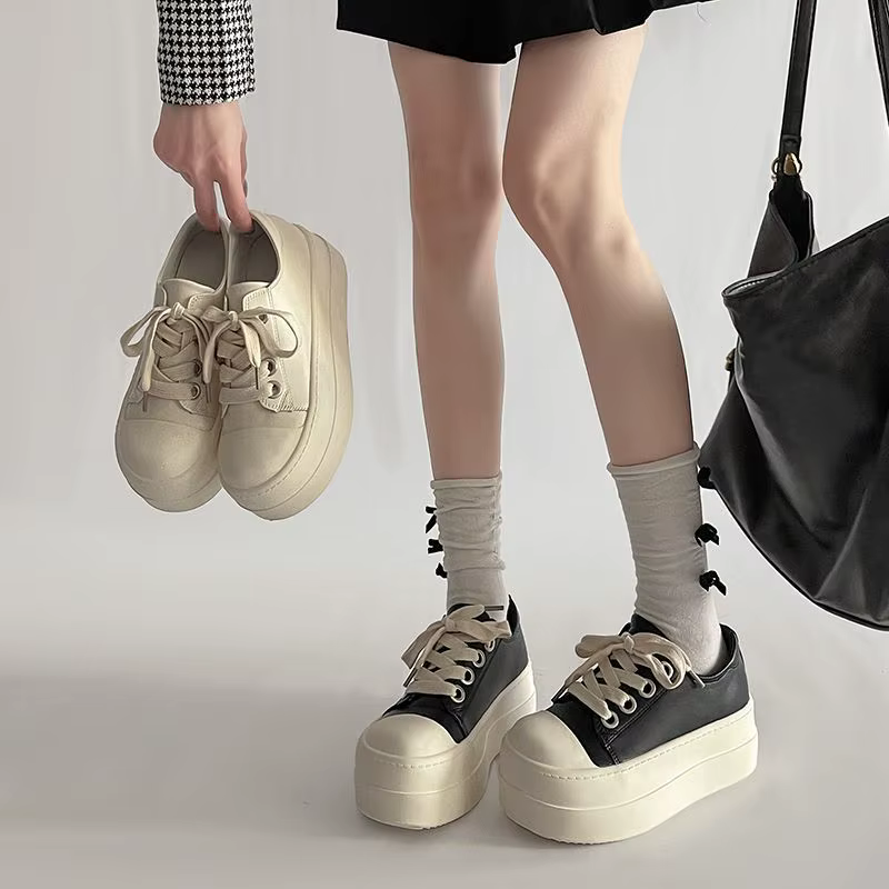 Nouvelles baskets à plateforme haute pour femme