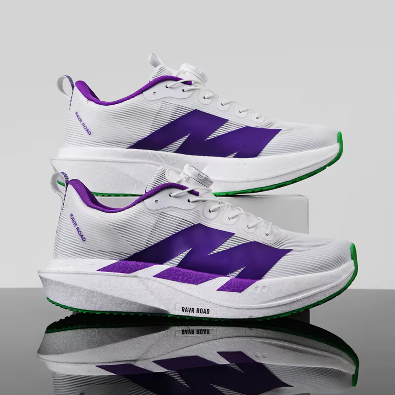 Chaussures de course pour hommes à boucle rotative