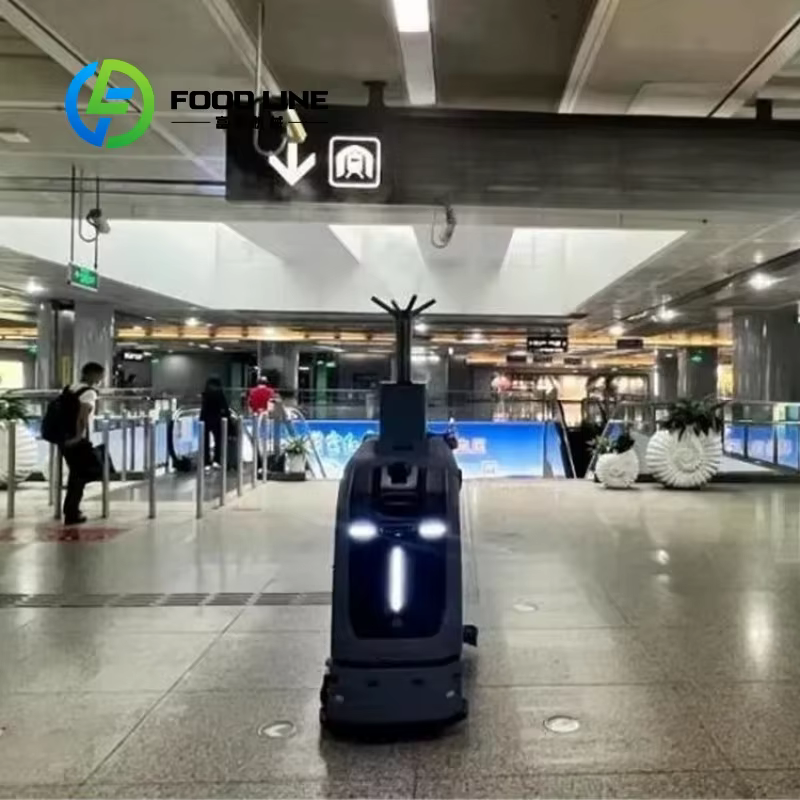 Robot de nettoyage de sols automatique intelligent personnalisé, balayeuse industrielle, pour supermarchés, bureaux, bâtiments commerciaux, entretien des sols commerciaux