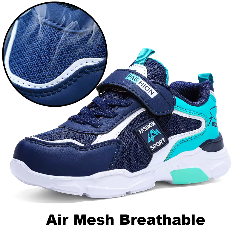 Baskets en maille respirante pour enfants