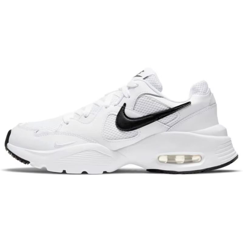 Chaussures de course basses Nike Air Max Fusion blanches pour femmes