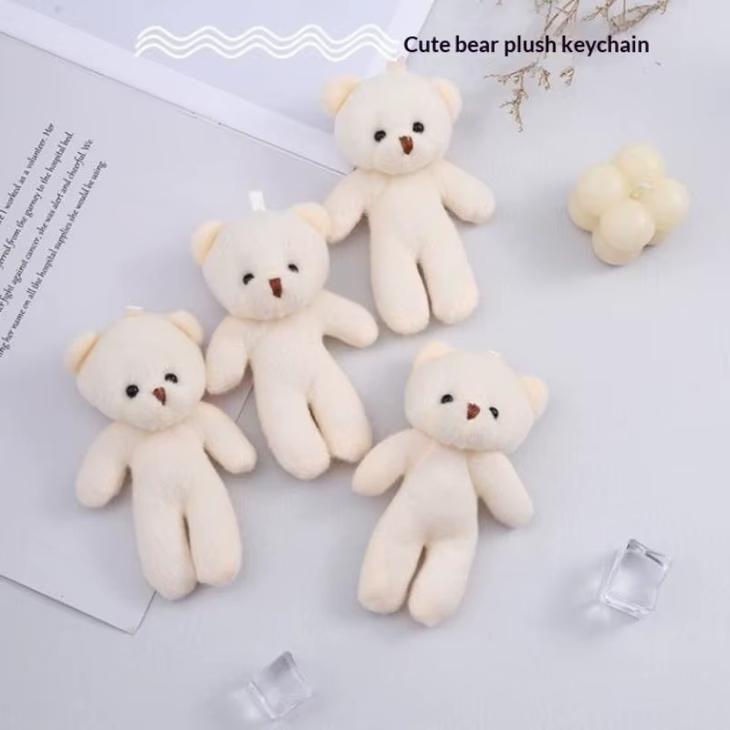 NOUVEAU Lot de 10/12/18/20 Pièces – Accessoires DIY pour Fêtes d'Anniversaire et Mariages – Mini Ours en Peluche Mignons de Dessin Animé – Cadeaux pour Filles – Jouets Poupées